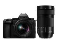 Panasonic Lumix DC-S5 IIX body + Lumix S 20-60mm F/3.5-5.6 + Lumix S 70-300mm F/4.5-5.6 Macro OIS | ✅5 años de garantia