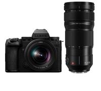 Panasonic Lumix DC-S5 IIX Cuerpo + Lumix S 20-60mm F/3.5-5.6 + Lumix S Pro 70-200mm F/2.8 | ✅5 años de garantia