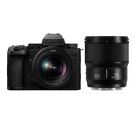 Panasonic Lumix S5IIX + S 20-60MM F3.5-5.6 + 50mm F1.8 MILC 24,2 MP CMOS 12000 x 8000 Pixeles Negro