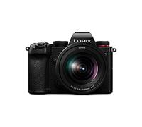 Panasonic LUMIX DC-S5KE-K - Cámara Evil de 24 MP (Pantalla táctil de 3", Estabilizador Óptico de 5 Ejes, Visor OLED, RAW, Wi-Fi, 4 K, Kit con Objetivo Lumix 20-60mm/F3.5-5.6) Negro