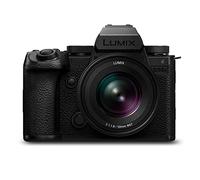 Panasonic LUMIX DC-S5M2XCE Cámara Marco Completo Sin Espejo, Lente LUMIX S 50 mm F1.8, Grabación 4K 60P y 6K 30P, Pantalla Abatible, Wi-Fi, AF Híbrido De Fase, IS Activo, Batería DMW-BLK22, Negro