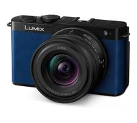 Panasonic Lumix DC-S9NE-A Cámara para Vlog con Fotograma Completo y Puerta Abierta sin Espejo, 24,2 MP, Vídeo 6K/4K, PDAF de 779 Puntos, WiFi 5 GHz, Azul, con S-R1840 18-40mm S Lente De Cámara