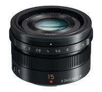 Panasonic Lumix G 15 mm f/1,7 Leica negro Micro Cuatro Tercios