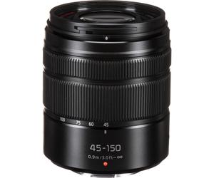 Panasonic Lumix G Vario 45-150mm f/4-5.6 Asph. Mega O.I.S. (Black)