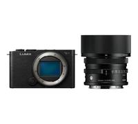 Panasonic Lumix S9 Cuerpo Jet Black + Sigma 45 mm f/2.8 DG Contemporary Montura L - negro