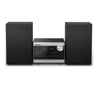 Panasonic Microcadena con Bluetooth SC-PM270-40W- Negro y Plata