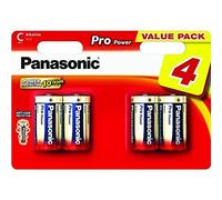 Panasonic Pila Alcalina Pro Power LR14PPG/4BW Batería Alcalino