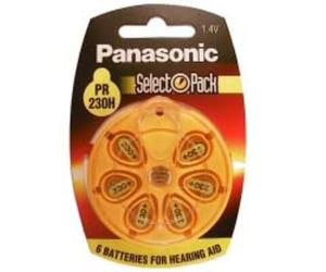 Panasonic Pila para audífono PR10/230 (PR70) 6 blísteres