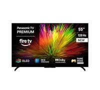 Panasonic Premium TV-55Z80BEZ, Serie Z80B, 55 Pulgadas, Smart TV OLED 4K Ultra HD, 2025, Fire TV, Dolby Vision y Atmos, Modo Juego Extremo, Compatible con Alexa y Apple, Bluetooth, Negro