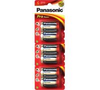 Panasonic Pro Power Gold LR14PPG - Pilas alcalinas C, Paquete de 6 (LR14, MN1400, AM2)