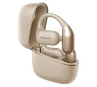 Panasonic RB-F10DE-C Auriculares Inalámbricos de Oído Abierto Sport Deportivos para Running y Fitness, con Micrófono ENC, 25 Horas de Reproducción, Bluetooth 5.4, IPX4, Controles Táctiles, Beige