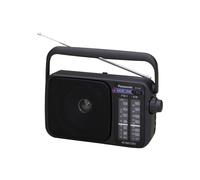 Panasonic RF-2400D Portátil Analógica Negro