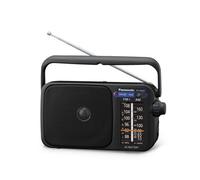 Panasonic RF-2400D- Radio Portátil AM/FM Con pilas o AC Color Negro