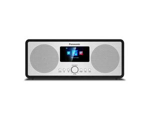 Panasonic rf-d40egk-k radio de internet y dab+/fm con bluetooth, 6 w,