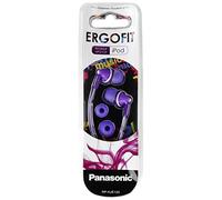 Panasonic RP-HJE125E-V Auriculares Botón con Cable, In-Ear, Sonido Estéreo para Móvil, MP3/MP4 , Diseño de Ajuste Cómodo, Imán Neodimio 9 mm, Violeta