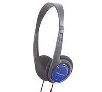 Panasonic RP-HT010E-A Blue - Auriculares (Circumaural, Diadema, 16-22000 Hz, Alámbrico, 1.2m, Negro, Azul) (Versión Importada)