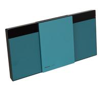 Panasonic SC-HC304EG-G - Estéreo de diseño con Digital Dab+ (Bluetooth, FM, CD, Micro- con 20 W RMS), Color Azul