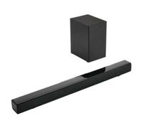 Panasonic SC-HTB150 Barra de Sonido (Inalámbrico y Alámbrico con Subwoofer Inalámbrico, 2.1 Canales, Altavoz Soundbar, 100 W, Bass Reflex, HDMI), Negro