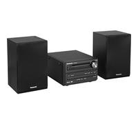Panasonic SC-PM250 Microcadena (Home Audio Micro System, 1 Disco, de 1 vía, 6 Ω), Negro, 20W