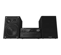 Panasonic SC-PMX90 -Microcadena Con Altavoces de Bambú- (Hi- Fi, Sonido Hogar, 14 cm Woofer, 1.9 cm Silk Dome Tweeter, 1.5 cm Piezo Twitter, Bluetooth, USB Dual, Radio FM, AUX 3.5 mm)- Negro