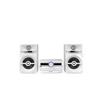 Panasonic SC-UX104EG-W - Micro música de CD (Bluetooth, sintonizador (Dab+/FM), USB, AUX-IN, DJ Jukebox, 300 W RMS, Color Blanco