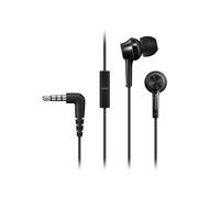 Panasonic TCM115E Wired In-Ear Headphones with Excellent Noise Isolation, Microp