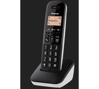 Panasonic Teléfono Inalámbrico Blanco/Negro DECT GAP KXTGB610JTW