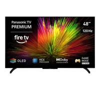 Panasonic Premium TV-48Z80BEZ, Serie Z80B, 48 Pulgadas, Smart TV OLED 4K Ultra HD, 2025, Fire TV, Dolby Vision y Atmos, Modo Juego Extremo, Compatible con Alexa y Apple, Bluetooth, Negro