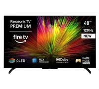 Panasonic Premium TV-48Z80BEZ, Serie Z80B, 48 Pulgadas, Smart TV OLED 4K Ultra HD, 2025, Fire TV, Dolby Vision y Atmos, Modo Juego Extremo, Compatible con Alexa y Apple, Bluetooth, Negro