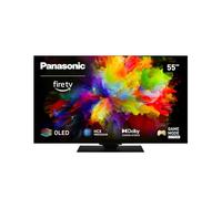 Panasonic TV-55Z80AEZ, Z80 Series 55 Pulgadas 4K Ultra HD OLED Smart TV, 2024, Fire TV, Dolby Vision y Atmos, Modo de Juego Extreme, Control De Voz Alexa, Airplay, Negro