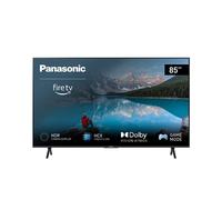 Panasonic TX-85MX800E, Smart TV LED 4K Ultra HD 85 Pulgadas, Alto Rango Dinámico, Dolby Atmos y Dolby Vision, Fire TV, Prime Video, Alexa, Netflix, Modo Juego, Color Negro