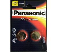 Panasonic un (1 Twin Pack (2 baterías) de botón de Litio cr2025 célula de la batería 3v empaquetadas