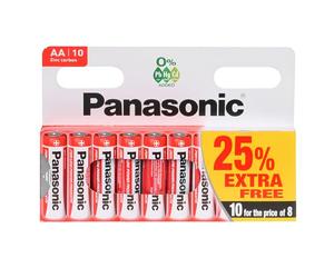 Panasonic Zinc Carbon - Paquete de 50 pilas, 30 pilas AA y 20 pilas AAA