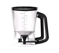 Pancake Batter Dispenser - Funnel-Shaped 1L Handheld Pouring Bottle, Batter Cupcake Shaker, Condiment Syrup Applicator, Cream Dressing Spout, Kitchen Baking Tool | Cooking Baking Cupcake Sauce Oil