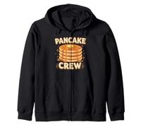 Pancake Crew Fluffy Pancakes Breakfast Lovers Brunch Fans Sudadera con Capucha