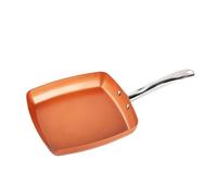 Pancake Pan Square Cookware Kitchen Gadgets Steak Non-Stick Grill Pan for Kitchen, Camper, Camping, Cooking Breakfast, Steak, Chicken, Rind, Herd and Oven Safe
