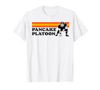 Pancake Platoon Funny Offensive Lineman Football O-Line Camiseta