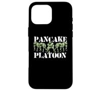 Pancake Platoon Funny Offensive Lineman Football O-Line Carcasa para iPhone 16 Pro MAX