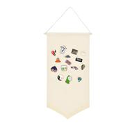 Pancarta de exhibición de broches, organizador decorativo de broches, soporte de almacenamiento esmaltado, transforma tu habitación en una creación con esta pancarta de exhibición de pines pivotantes