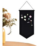 Pancarta de exhibición de pin esmaltado - Organizador de insignias de solapa, soporte de tela, colgador de colección de | Vitrina de almacenamiento de pines montada en la pared Vertical,