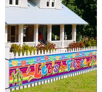 Pancarta grande para fiesta, suministros para fiesta mexicana, decoraciσn, suministros para fiesta del Cinco De Mayo, pancarta para fiesta de Bab