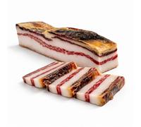 Panceta Ibérica Artesana Curada - Pieza Noble del Cerdo Ibérico - Salazón y Curación Natural +12 Meses - Sabor Intenso - 500 g Aprox.