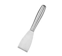 Pancha Spachtel,Schaufel Mit Hohlgriff Edelstahl Spatel,Grillwender,Pizzaspatel,Küchenspachtel,Küche Kochgeschirr Grillspachtel,für Küche Kochen Teppanyaki Barbecue Steak Pizza,Silber,XS