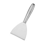 Pancha Spachtel,Schaufel Mit Hohlgriff Edelstahl Spatel,Grillwender,Pizzaspatel,Küchenspachtel,Küche Kochgeschirr Grillspachtel,für Küche Kochen Teppanyaki Barbecue Steak Pizza,Silber,M