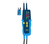 Pancontrol PAN MV-1000A - Comprobador de voltaje y continuidad (12-1000 V CA/CC, indicador de campo giratorio, prueba de 30 mA, indicador LED