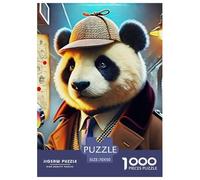 Pand 1000 Piezas Rompecabezas Familiar Animales Inteligencia Juguete Entretenimiento Creativo Diversión Educativo para Niños Y Adultos 70x50cm/1000pcs