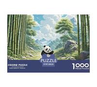 Panda 1000 Pièces Puzzles Pour Adultes Sur Le Thème De Animal Premium Quality Difficile Et Stimulant Parfait Pour Les Amateurs Art Classique 38x26cm/1000pcs