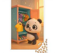 Panda 1000 Piezas Papel Puzzle para Adultos Portátil Noche De Juegos En Familia Desafiante Y Divertido Ocio En Casa 70x50cm/1000pcs