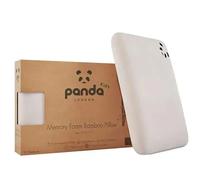 Panda Almohada para niños pequeños con funda de bambú, soporte de firmeza media, prueba de 30 noches, edades de 2 a 4 años