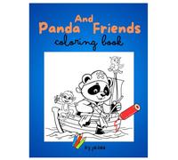 Panda And Friends: Coloring Book